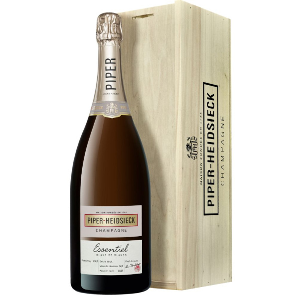 Шампанское Piper-Heidsieck Essentiel Blanc de Blancs Extra Brut (wooden gift box)