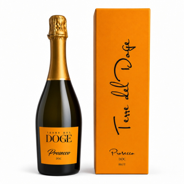 Игристое вино Terre Del Doge Prosecco Brut (gift box)