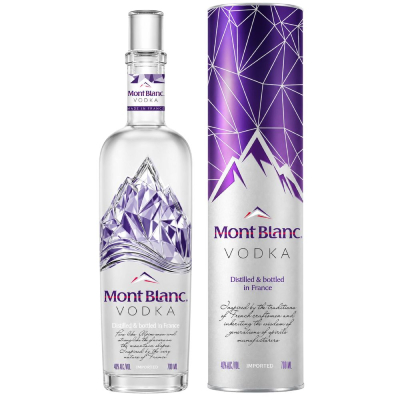 Водка Mont Blanc (gift box tube)