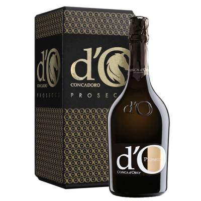 Игристое вино Conca d'Oro Prosecco Cuvée Nobile Treviso DOC Spumante Brut (gift box "Horse")